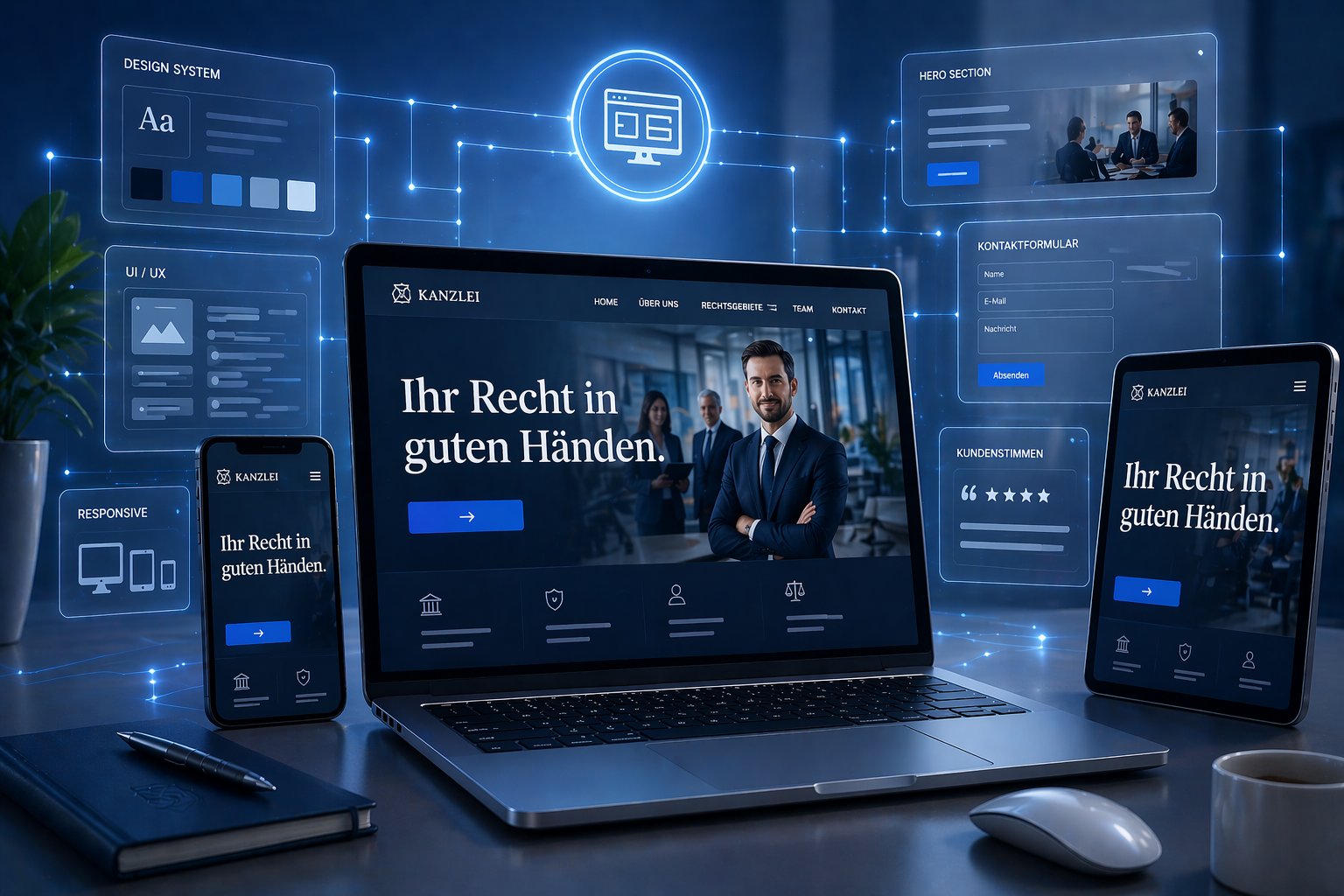 Professionelles Webdesign